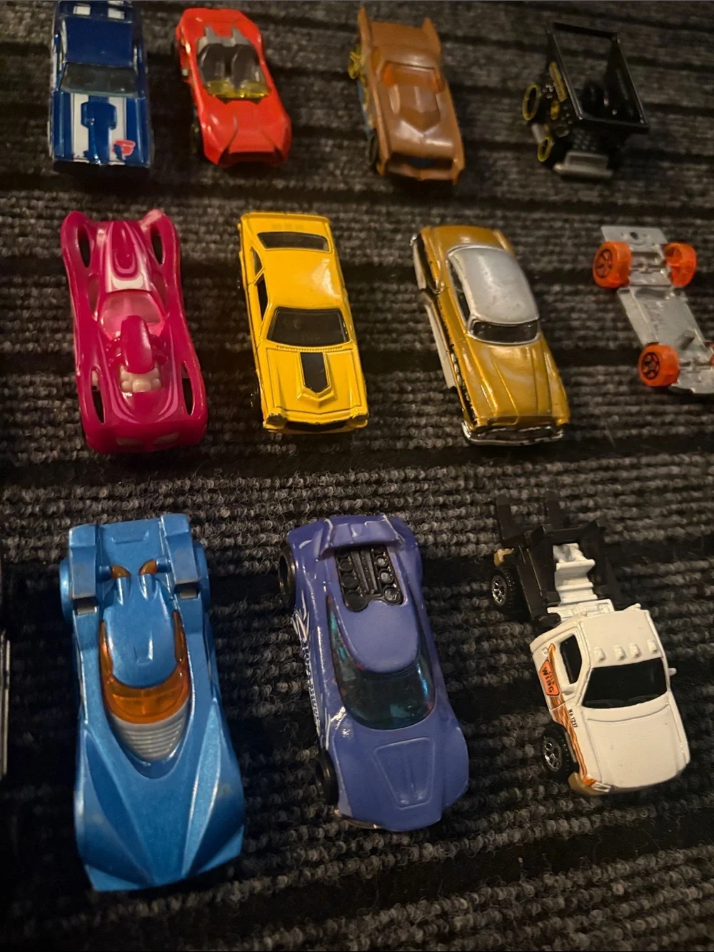 Assorted Hot Wheels/Mattel Kids Toy Car Pack - Multicolor